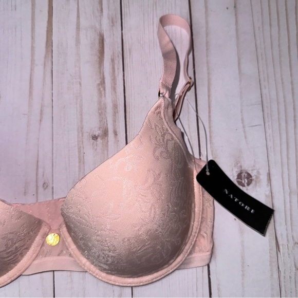 Natori NWT Sheer Jacquard Underwire Bra - Picture 4 of 8